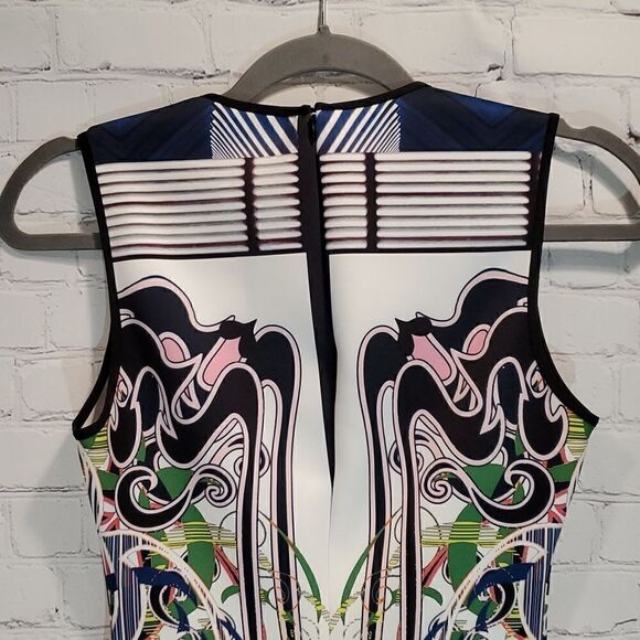 Clover Canyon scarf wrapped scuba bodycon dress - Picture 7 of 9